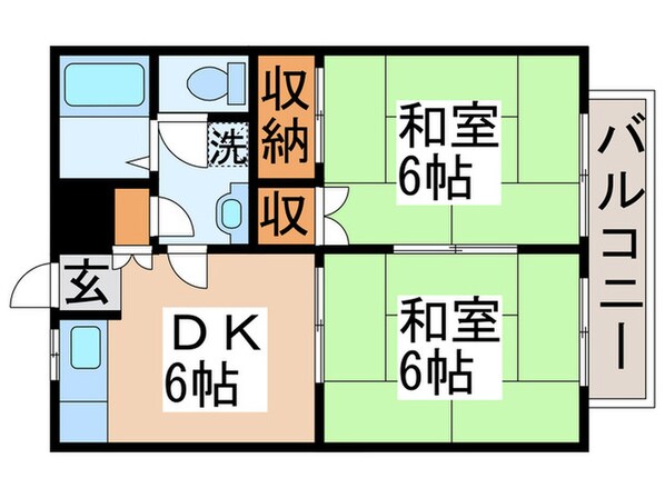 エントピア新和Ⅰの物件間取画像